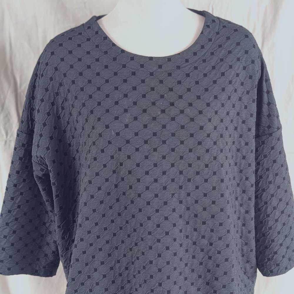 Comfy USA Stacey top, gray Size S